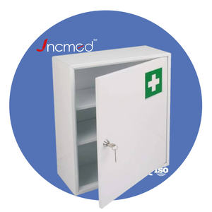 <span class=keywords><strong>Kit</strong></span> di pronto soccorso scatola di metallo in acciaio inox con fodera e serigrafia per Logo OEM Custom Design <span class=keywords><strong>Kit</strong></span> di pronto soccorso a parete - Product Image 1