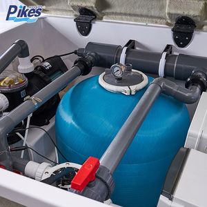 PIKES Vente Chaude Aqua Piscine Équipement PK8015 Quartz <span class=keywords><strong>Filtre</strong></span> À <span class=keywords><strong>Sable</strong></span> <span class=keywords><strong>pour</strong></span> Système De Filtration De Piscine avec <span class=keywords><strong>Pompe</strong></span> À Eau Pas Besoin De Salle De Machine - Product Image 2