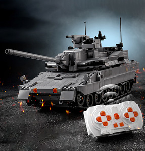 12GO Modern <span class=keywords><strong>Tank</strong></span> 96001-5 Abrams X <span class=keywords><strong>Panther</strong></span> KF51 Ensemble de jouets de construction éducatifs en ABS, modèle de blocs de construction, petites pièces, unisexe, voitures - Product Image 6