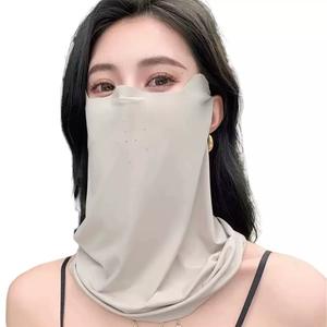 หมวกกันน็อคโพลีเอสเตอร์ระบายอากาศผ้าคลุมหน้าปรับแต่งได้หมวกตาข่าย - Product Image 1