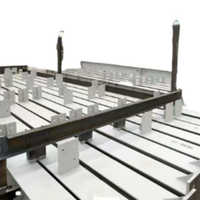 Maison d'appartements préfabriquée en structure acier Sinomega de haute qualité, dotée de panneaux solaires et de caractéristiques ignifuges, garantie de plus de 5 ans