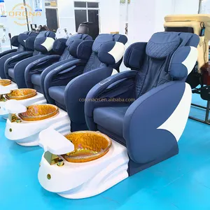 Comfortable New Luxury Nail Salon Furniture Pedicure Massage Chair Foot Spa Chair