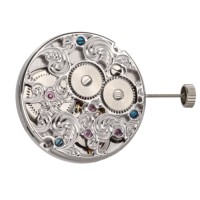 Mouvement mécanique automatique de luxe personnalisé avec réserve de marche de 42 heures et tourbillon central