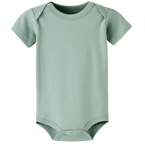 Pyjamas en coton 100 % pour bébés garçons et filles, barboteuses d'été à manches courtes avec fermeture boutonnée, combinaison nouveau-né très vendue - Product Image 3