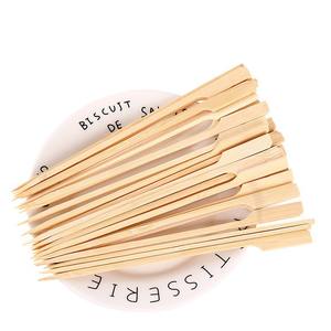 Artículos Promocionales de Materiales Renovables, Brochetas de Bambú con Forma de Paleta Tradicional de 18 cm, Palillos de Bambú para Barbacoa para Yakitori Grande - Product Image 4