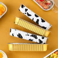 Großhandel Aluminiumfolienbehälter und Aluminiumfolien-Lebensmittelbehälter für Schul-Lunchboxen und Kuchenstücke