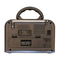 Radio multibande analogique rétro avec FM/AM/SW, Bluetooth, lecture MP3, réveil et batterie rechargeable
