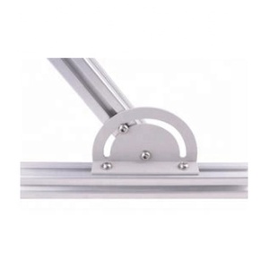 4040 đơn góc thép kẽm đồ nội thất công nghiệp 180 độ chéo tấm lái góc phù hợp kết nối khung khung - Product Image 2