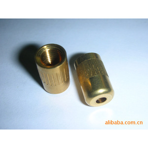 Écrou en aluminium usiné CNC avec grain ananas, filetage à droite, taille métrique, corps serti, plusieurs options - Product Image 3