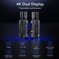 Émetteur et récepteur sans fil SYONG 4K SDI HDMI, extension 200m (656FT) 5G pour la diffusion de vidéo et audio, caméra/moniteur/projecteur