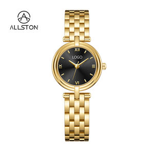นาฬิกาผู้หญิง ALLSTON คุณภาพสูง ดีไซน์ใหม่ ร้านค้าเฉพาะทาง แฟชั่นทันสมัย นาฬิกาควอตซ์ ประดับมุก หน้าปัดลายเปลือกหอย - Product Image 3