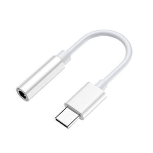 <b>Usb</b> Type <b>c</b> to 3.5mm Earphone Female Headphone Audio <b>Adapter</b> Jack Audio Converter - Product Image 2