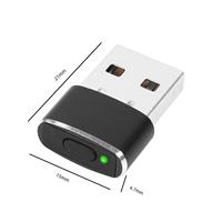Nouvel adaptateur USB Mini pour souris, simulateur de mouvement indétectable, avec boutons de mode séparé ON/OFF et voyant lumineux vert, pour ordinateur portable