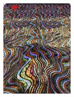 Tissu en dentelle brodée de paillettes de luxe pour robe de couture de créateur, dentelle scintillante pour robe de soirée