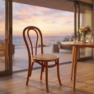 Silla Thonet de Madera Maciza Estilo <span class=keywords><strong>Viena</strong></span>, Diseño Tradicional, para Bodas y Casas Rurales, Uso Comercial en Hoteles, Silla de Comedor - Product Image 5