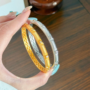 Brazalete de Estrella con Circonitas Cepilladas, Estilo Francés, Retro, de Lujo, Exquisito, Elegante y Versátil, Joyería de Mano de Alta Gama para <span class=keywords><strong>Mujer</strong></span> - Product Image 2