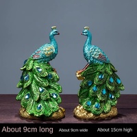 Figurine en résine de style européen moderne pour l'entrée de la maison, décoration créative DIY, cadeaux de mariage, artisanat chinois