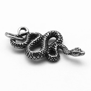 Collar con Colgante de Serpiente de Acero Inoxidable Unisex yunique, Diseño Animal, Estilo Punk, Joyería, Cadena de Metal 316L, Accesorio de Moda - Product Image 2