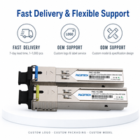 Transceiver SFP 1.25G BIDI à fibre unique 1310nm/1550nm 20km SC DDM SMF, module transceiver optique SFP