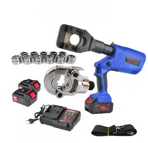 Herramienta de Prensado de Cables Hidráulica de Batería Dos en Uno, Cortador de Cables de 40 mm y Terminales de 16-300 mm² de Diámetro, Cortador de Cables de Trinquete de 40 mm - Product Image 6