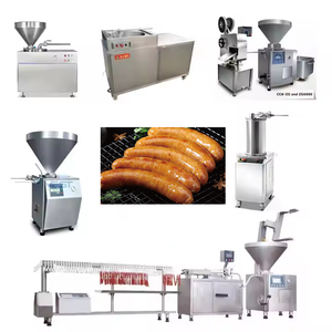 Máquina Automática para Hacer Salami, Embutidora y Atadora de Salchichas, Máquina de Llenado y Atado de Salchichas de Pollo al Vacío - Product Image 3