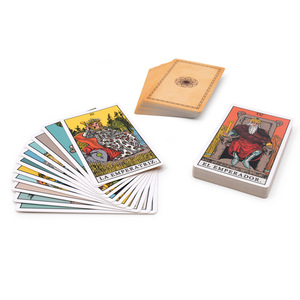Juego de Cartas del Tarot Personalizado con Manual de Instrucciones, Estilo Rider Waite, Guía para Principiantes, Esquinas Redondeadas Ecológicas - Product Image 2