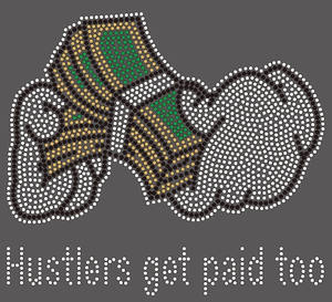 ฮอตฟิกซ์กาวพลอยเทียมด้านหลังวงกลมโอนบิงโกดอลลาร์สหรัฐแบบรีดติดพลอยเทียมแบบกำหนดเองได้คริสตัล DMC ลวดลายพลอยเทียม - Product Image 4