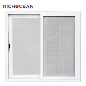RICHOCEAN-<span class=keywords><strong>Ventanas</strong></span> corredizas de aluminio con triple acristalamiento, marco estrecho de estilo europeo, color blanco, <span class=keywords><strong>para</strong></span> dormitorio - Product Image 2