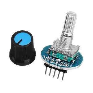 encoder di arduino Suppliers-Lonten Potensiometer Putar Penerima Kontrol Digital, Modul Decoder Putar untuk Arduinos