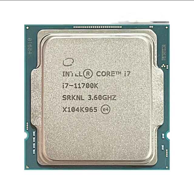 Intel Core: I7-11700K 3.6GHz CPU