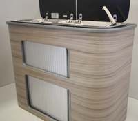 Fournisseur direct d'usine - Porte à enroulement horizontale en PVC/ABS pour cuisine