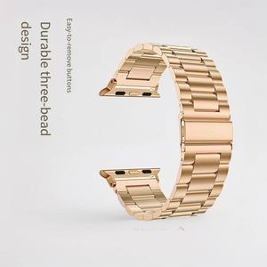 <span class=keywords><strong>Correa</strong></span> de reloj de acero de aleación DENIXI para reloj con hebilla plegable, compatible con múltiples anchos de <span class=keywords><strong>correa</strong></span> (38-49 mm) - Product Image 2