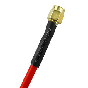 Câble coaxial RF de 150 mm, rouge, plaqué or, léger (33 g), pour module d'antenne - Product Image 4