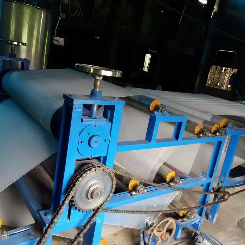 Cotton chemical bond interlining machine