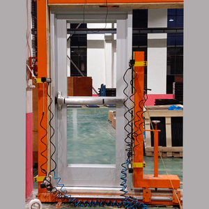 Porte en verre de sécurité intelligente avec <span class=keywords><strong>alarme</strong></span>, résistante aux impacts, aux ouragans, au feu et aux perturbations, en aluminium extérieur personnalisable - Product Image 5