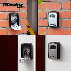 <strong>Key</strong> Storage Safe Portable Combination <strong>Lock</strong> <strong>Box</strong> Weatherproof Resettable Code House <strong>Key</strong> Safe Security <strong>Lock</strong> <strong>Box</strong> <strong>for</strong> <strong>Outside</strong> - Product Image 2