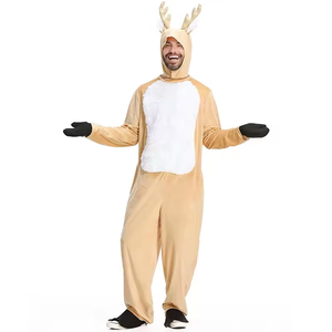 Costume de cosplay pour femmes, robe de noël en peluche, vert, grand monstre, costume de père noël, ensemble de tenues de noël, 2025 - Product Image 3