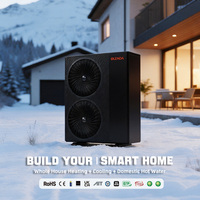 Bomba de Calor Monobloque R290 de 9.5kW a 18.5kW, Bajo Nivel de Ruido, A++, para Calefacción Doméstica, Control WIFI, Certificación CE, Bomba de Calor de Aire