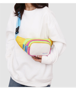 Sac banane imperméable léger et coloré pour femme, idéal pour le quotidien et les courses – Vente en gros personnalisée - Product Image 4