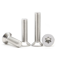 Vis de fixation Torx T15 à tête fraisée hexalobulaire M2 ISO 14581 A2-70 en acier inoxydable, prix de gros