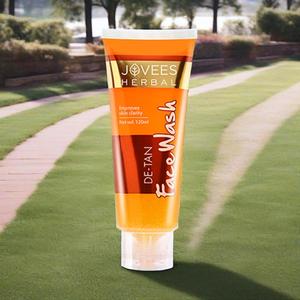 Jovees Herbal <strong>Face</strong> Wash De-Tan 120 Ml Natural And Gentle - Product Image 2