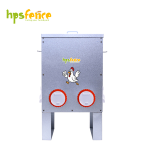 Mangiatoia per Polli in Alluminio Facile da Pulire, Design Quadrato da 25L, Portatile per Uso Esterno, Impermeabile e Resistente ai Raggi UV - Product Image 3