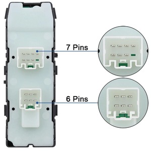 Interrupteur principal de lève-vitre électrique Chrysler 4602780AA, côté conducteur avant gauche, pièce de rechange pour commande automatique - Product Image 3