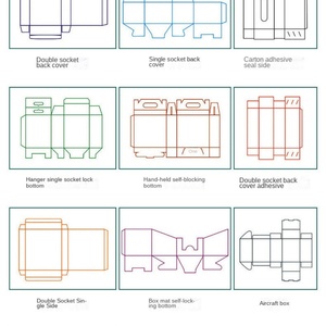 กล่องกระดาษสี่เหลี่ยมสำหรับบรรจุภัณฑ์น้ำหอม ลิปสติก และเครื่องสำอาง ทำจากวัสดุรีไซเคิลรักษ์โลก พิมพ์โลโก้ตามสั่ง - Product Image 5