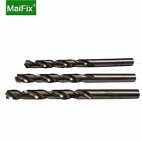 Maifix HRC45 9.5mm 10.0mm 11.0mm 12.0mm Forets de perçage et de fraisage CNC de précision à queue droite en acier au tungstène