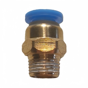 Conectores Neumáticos Rectos de Alta Calidad para Camiones, Repuestos Universales de 1/8 Pulgadas (6 mm), Conexión Rápida - Product Image 1
