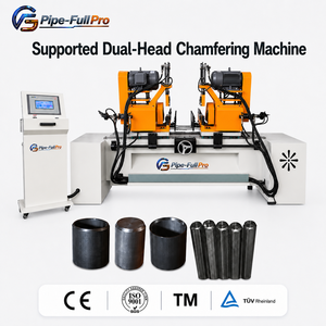High Efficiency Double Side <b>Pipe</b> End Facing <b>Machine</b> for Copper Tube Simultaneous Deburring in HVAC Industry - Product Image 1