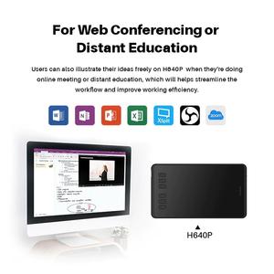 Tablette graphique numérique <span class=keywords><strong>HUION</strong></span> H640P <span class=keywords><strong>Inspiroy</strong></span> 6 Caliente Llaves, tablette graphique professionnelle pour le dessin et la conception - Product Image 5