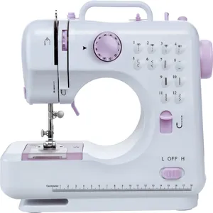 2024 Hot sales 505 chinese button hole garment household handheld mini electric sewing machine for home low price for cloths