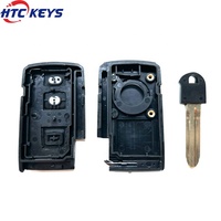 Coque de clé de remplacement pour voiture à 2/3 boutons, compatible avec les cartes intelligentes Toyota - Vente Flash